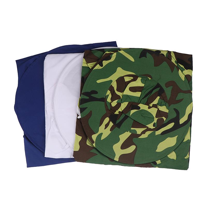 Protective Beekeeping Jacket Veil Smock Equipment Bee Keeping Hat Sleeve Suit
