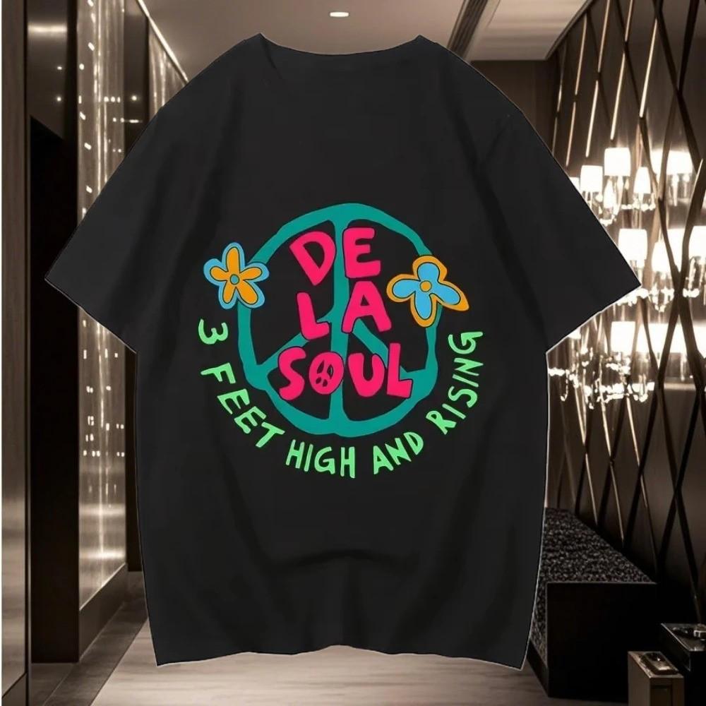 DE LA SOUL 3 Feet High And Rising Vintage Hip Hop TShirt M4XL Unisex T-Shirt L