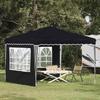 Pop Up Party Tent 288 X 288 X 245 Cm Anthracite Oxford Fabric
