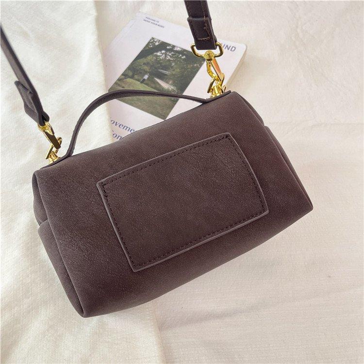 

New Women s Vintage Pillow Bag - High-End Top-Handle Lunch Box Purse, Stylish Crossbody Shoulder Handbag Phe Pocket for Daily