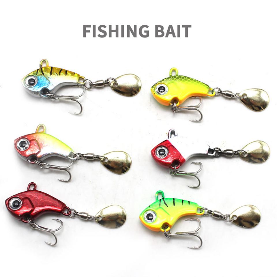 Tail spinnerbait 5g 10g metal VIB spinner tail swimbait trout spinnerbait bass fishing