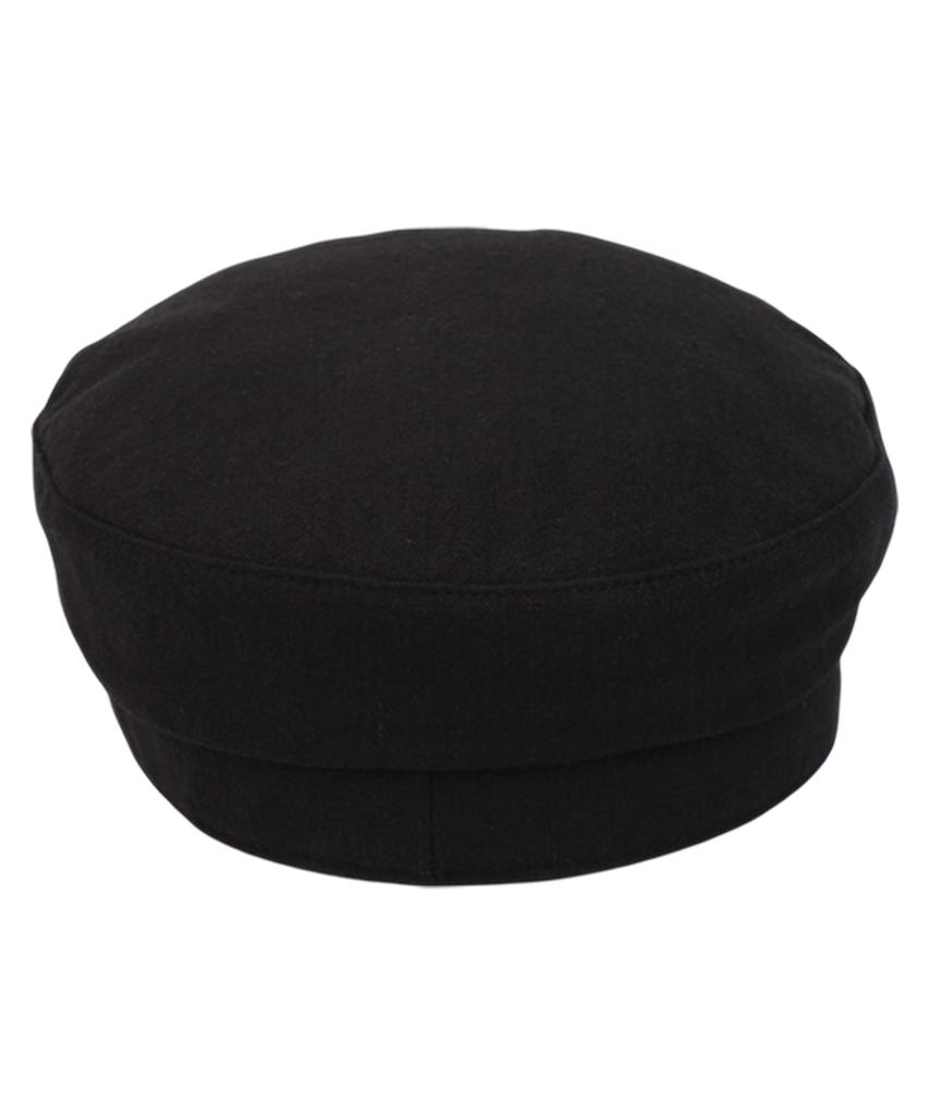 Yunibeosyeolkemiseuteuli Linen Black Logo Marine Cap