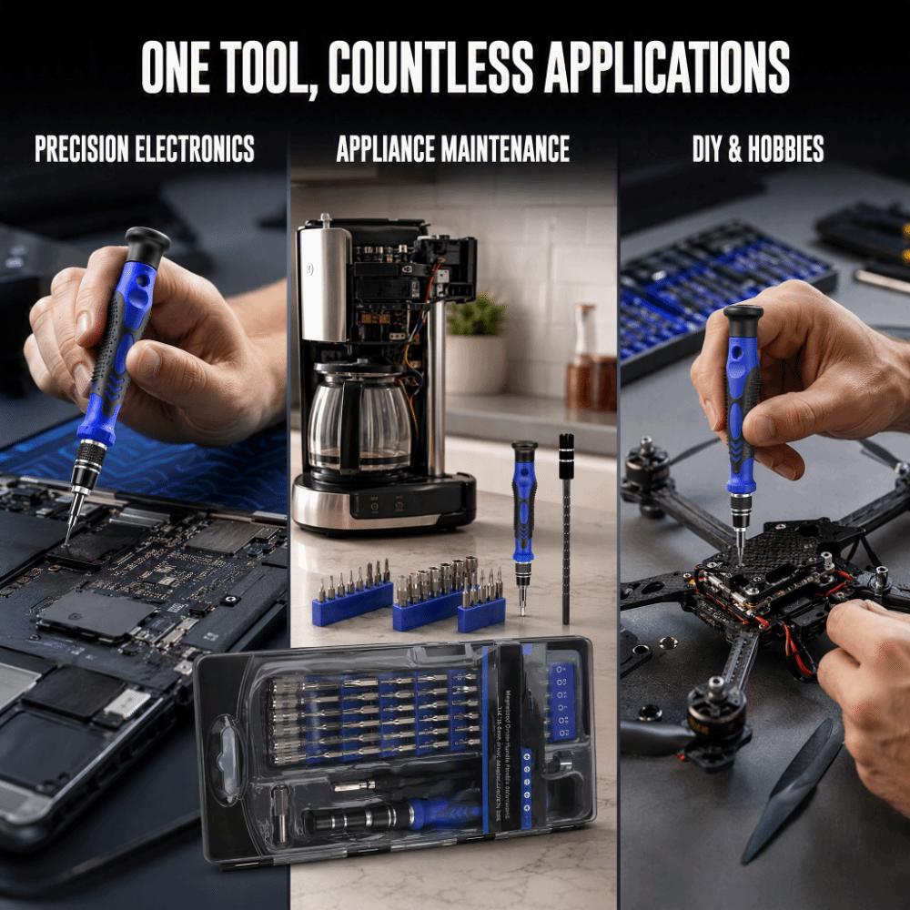 Portable Screwdriver Set Mini Mini Repair Tool Kit Durable Screwdriver Bit Kit  Computer Repairing