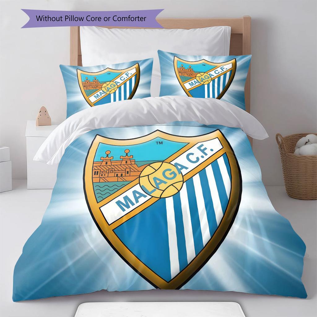 Málaga Bedding Quilt Set Quilt Cover Pillowcase Home Decoration Birthday Gift (1 * duvet cover + 2 * pillowcase, without core)