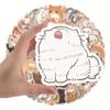 60Pcs Cat Sticker Cartoon Pattern Waterproof Adorable Decorative Water Bottle Laptop Skateboard Cat Sticker Reward Gift