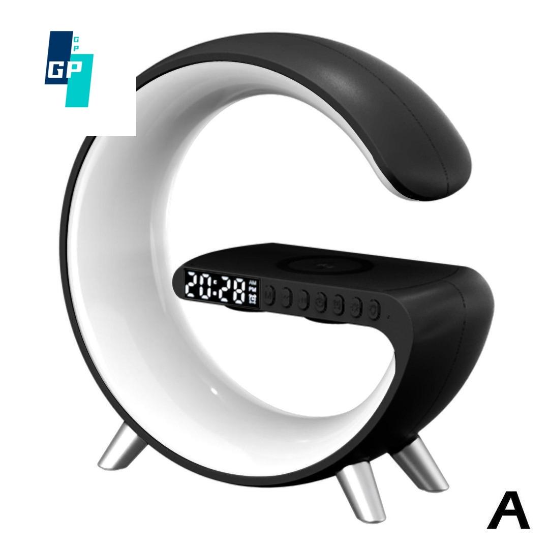 

PDTO Новое многофункциональное беспроводное зарядное устройство, динамик, RGB-подсветка, будильник, ночник