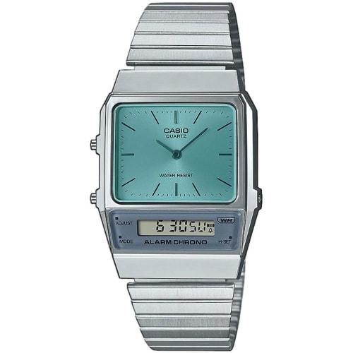 

Casio Vintage Watch AQ-800EC-2AEF Resin Men s Watch Metallic Retro
