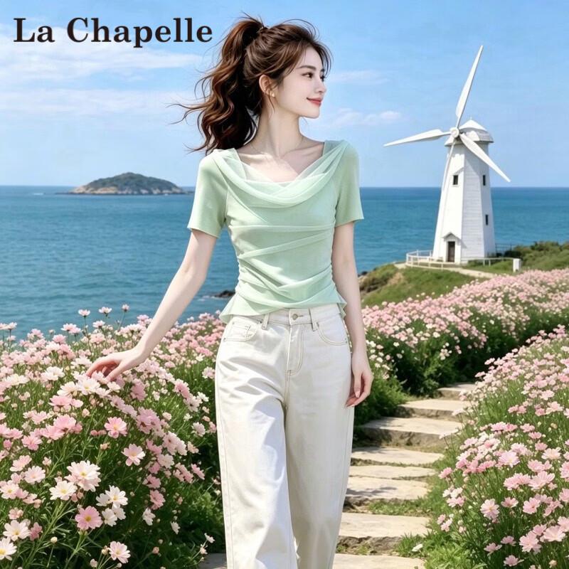La Chapelle Women s Short Sleeve T-Shirt M