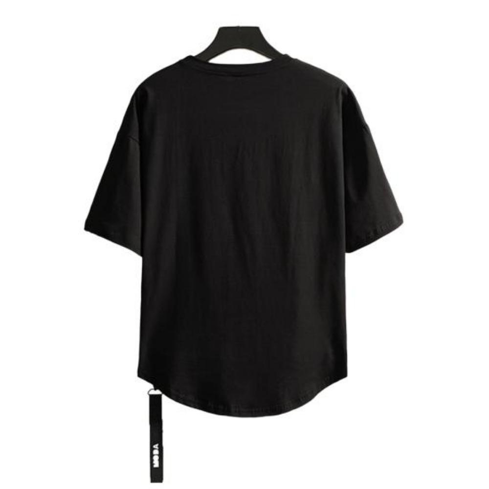 Men Summer T-shirt Pullover Daily Wear Hip Hop Plus Size Men Summer Top Male Clothes