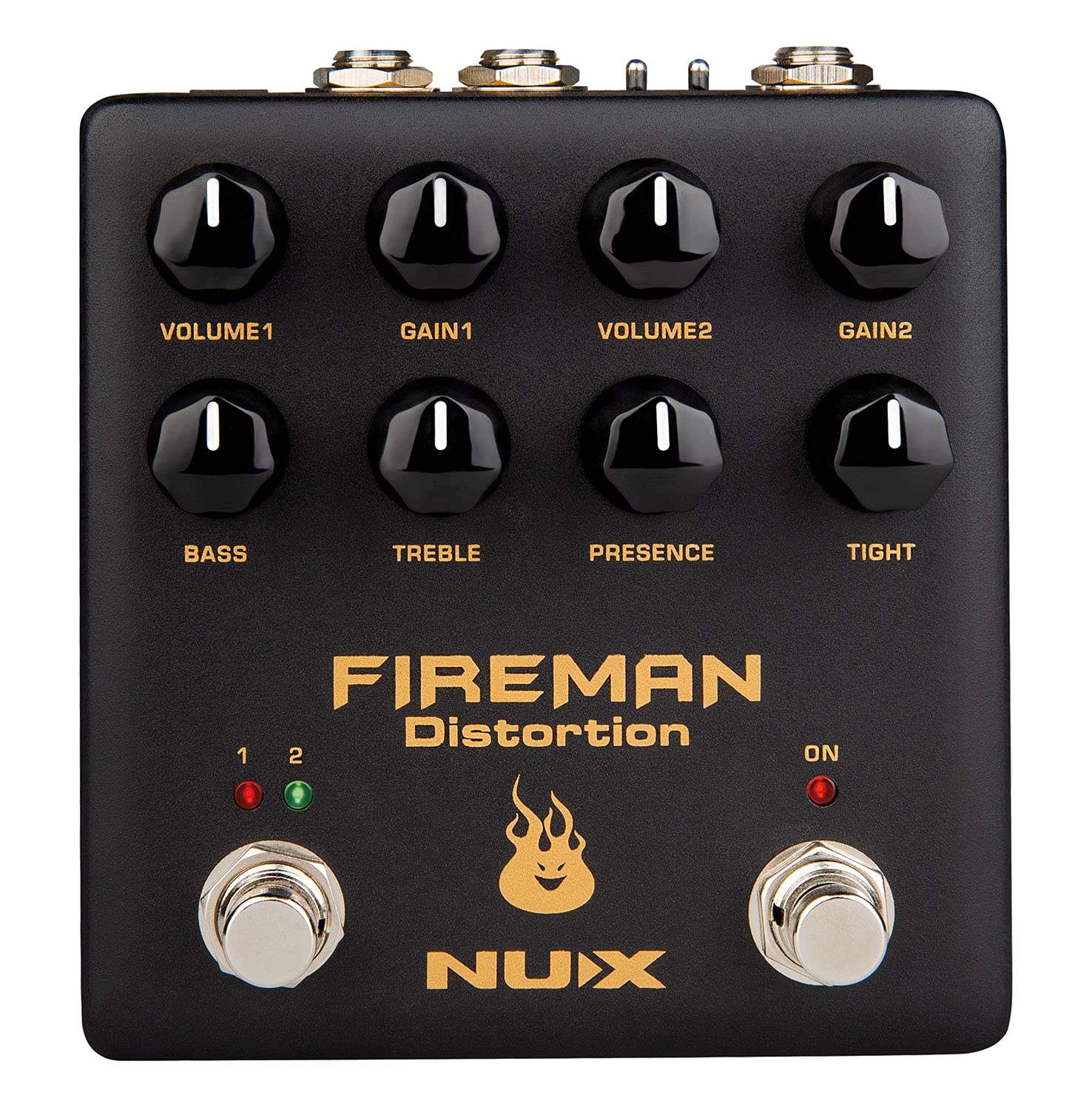 

Двойная педаль дисторшн NUX Firefighter коричневый