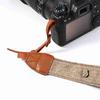 Classical Cotton & PU Leather Neck Shoulder Strap For SLR Cameras(Brown)