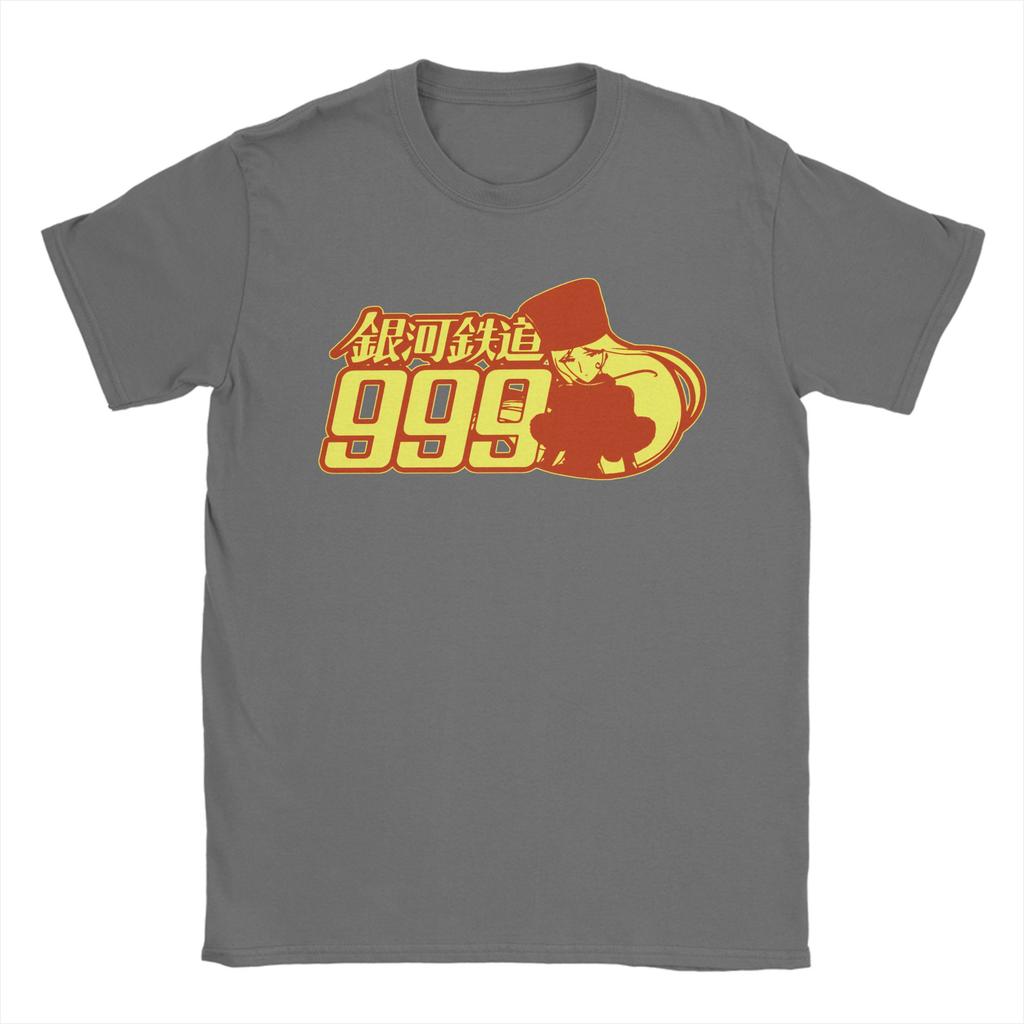 Creative GALAXY EXPRESS 999 TShirt Men Crew Neck Pure Cotton T Shirt  Short Sleeve Tee Shirt New Arrival Clothes