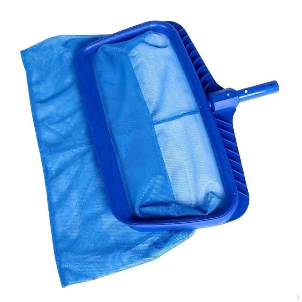 Heavy Duty Skimmer Net Reinforced Fine Mesh Pool Leaf Rake