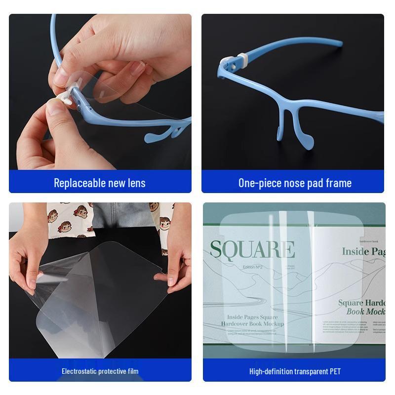 Damen Klarsicht-Gesichtsschild zum Kochen: Schutz vor Ölrauch und Spritzwasser