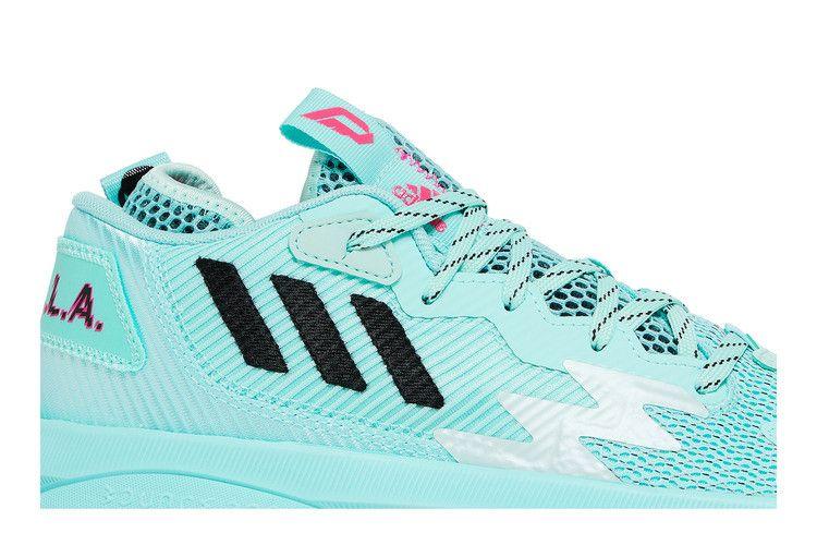 Men's Sneakers Adidas Dame 8 Dame Dalla Light Blue Pink Light Blue/Pink/Black