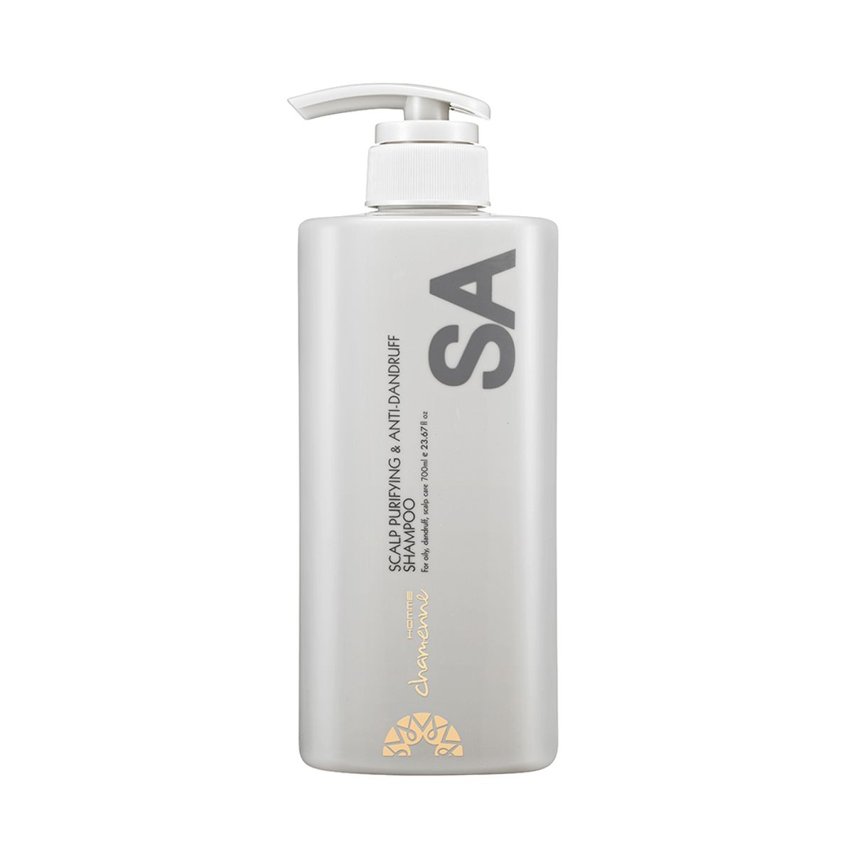 Shamenne SA Shampoo 700ml (For oily scalp and thick hair, leaving it soft and smooth)
