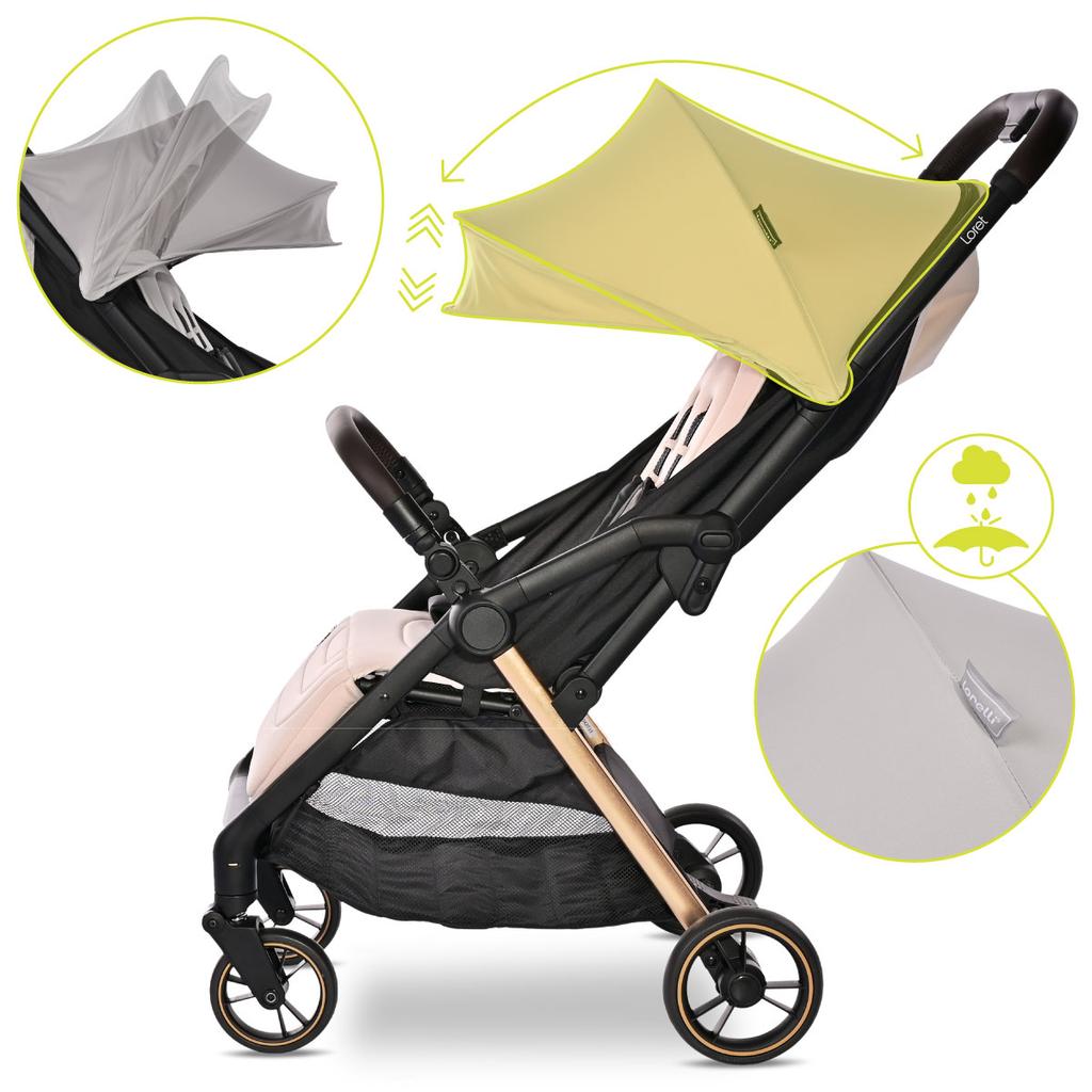 Lorelli loret - passeggino autofold fino a 22 kg | beige