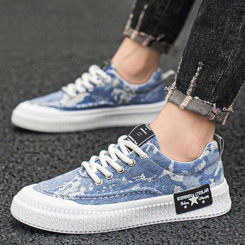 Модная дышащая повседневная парусиновая обувь для подростков — фото 8