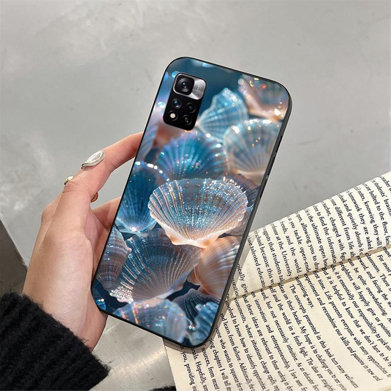 Phone Case For Xiaomi Poco C71 15T 14T Pro Redmi note 15 14 14 13 Pro Redmi A5 15C 13C Shell pearl