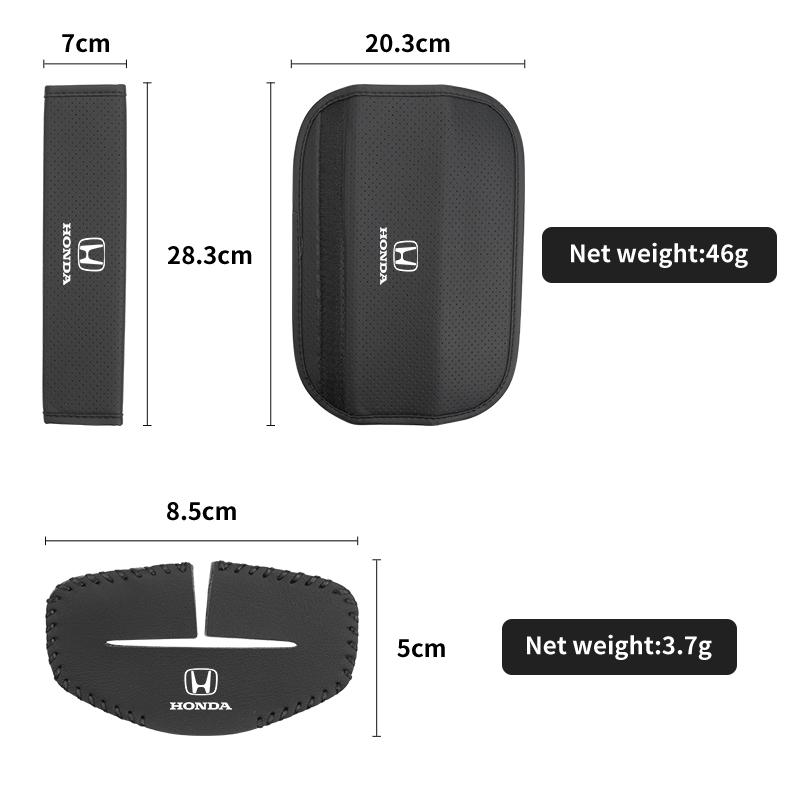 Car Seat Shoulder Pad Seat Belt Buckle Protector Cover Accessories For Honda Civic Accord CRV Fit Jazz Transalp CBR cb500x Od ajj256