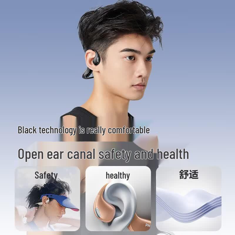 Philips TAQ4320 Open-Ear Bone Conduction Neckband Bluetooth Headphones