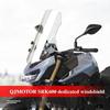 For QJMOTOR SRK 600/550 Motorcycle Windshield Screen Shield Windscreens Wind Deflectors Front Glass Increased Accessories