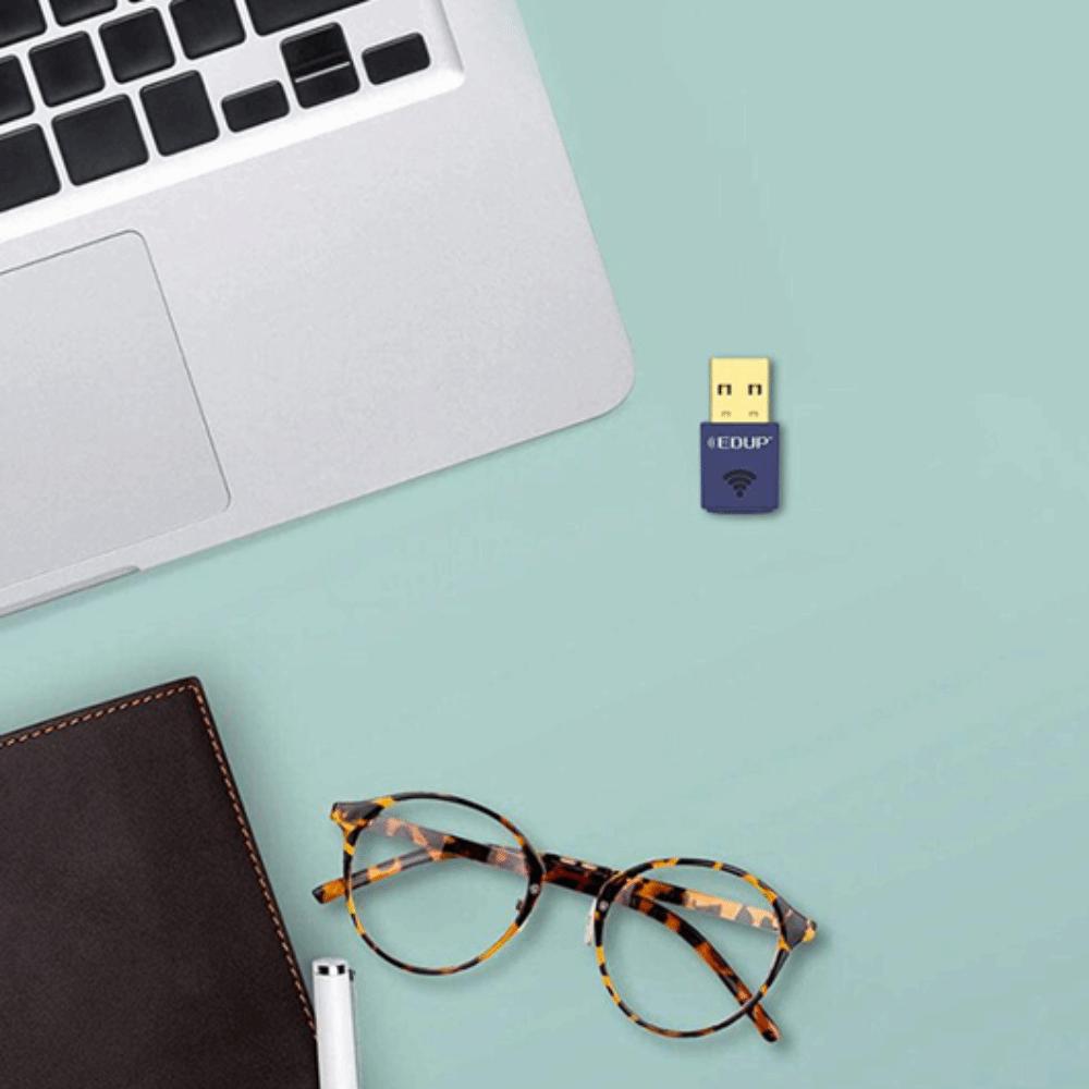Bluetooth 4.0 USB Network Card 150Mbps Wireless WiFi Receiver Mini WiFi Adapter  Home Office