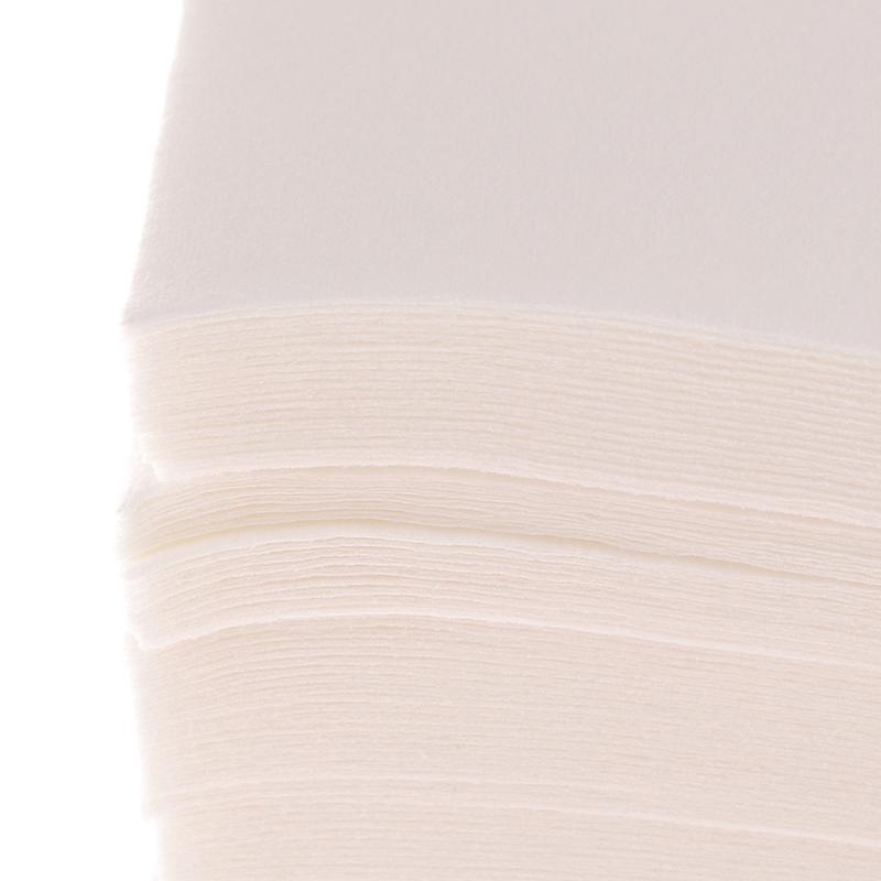 400Pcs Disposable Stretchable Cleansing Makeup Cotton Wipe Thin Makeup Remover Pad Ultra Thin Facial Cleansing Paper Makeup Tool
