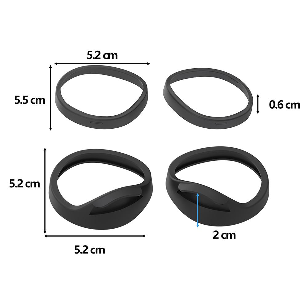Lens Protection Kit Anti-Scratch VR Glasses Frame Spacer Lenses Frame & Spacer for Meta Quest 3S Accessories