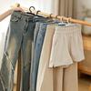 3Pcs Multifunctional Skirts Jeans Hanger Stretchable Stainless Steel Spring Clothes Hanger Storage High Toughness