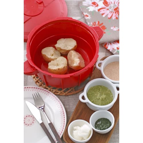 Meyer Old-Style Microwave Pressure Cooker, Red, MPC-2.3RD