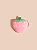 1pc Cute Strawberry Design Pet Grinding Teeth Plush Toy, Chew Toy For Dog Interactive Supply
