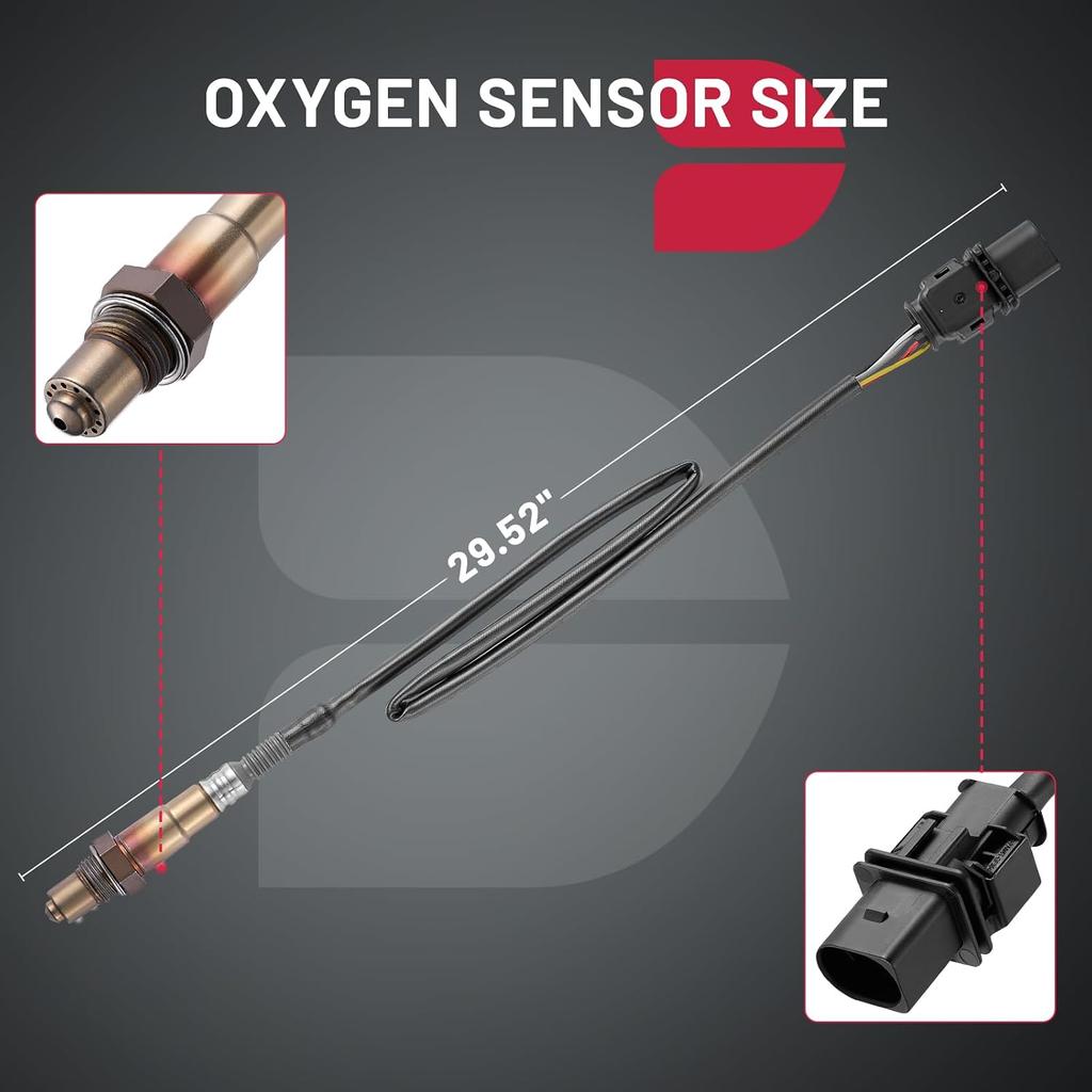 Oxygen Sensor Upstream O2, Compatible with Kia Rio Soul 1.6L 2012-2018, Compatible with Hyundai Accent Veloster 1.6L 2012-2017, 234-5055, 392102B210,