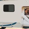2 Pack 18x30 Inch Black RV Window Vertical Slide For Travel Trailer Camper Van With Tinted Glass And Screen Replacement