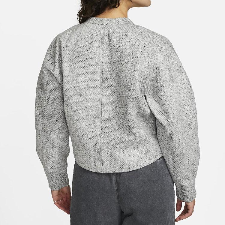 New Nike Sweatshirts Women's Gray DQ7908-077