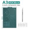 Cut-Resistant Art Knife Paper Cutting Mat - Handmade In A1, A3, A4, A5 Sizes for Engraving