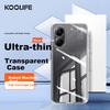 Redmi Turbo 4 Phone Case, Xiaomi Redmi Turbo 4 Phone Case, Full Lens Protection, Simple Transparent Soft, Fingerprint-Resistant Outer Back Cover