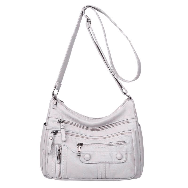 Multi-Layer Multi-Pocket Shoulder Bag Women's Crossbody Bag Mother Bag