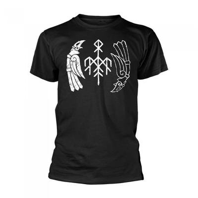 Wardruna Unisex-Erwachsene Kvitravn Bio-T-Shirt