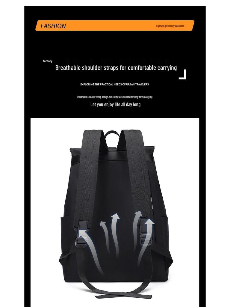 2025 Autumn/Winter Men's Travel Laptop Backpack: Stylish, Large Capacity, Perfect for Students