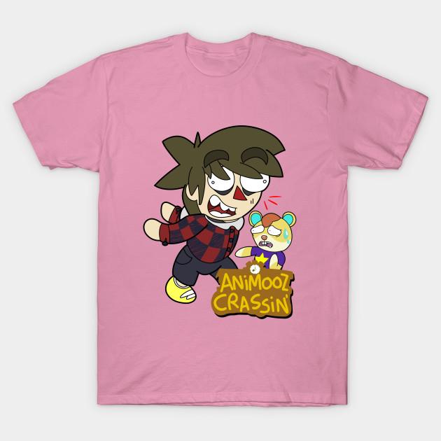 T Shirt Women Animooz Crassin Harajuku Print Kawaii Tshirt Summer Short Sleeve Female T-Shirt Top Tee