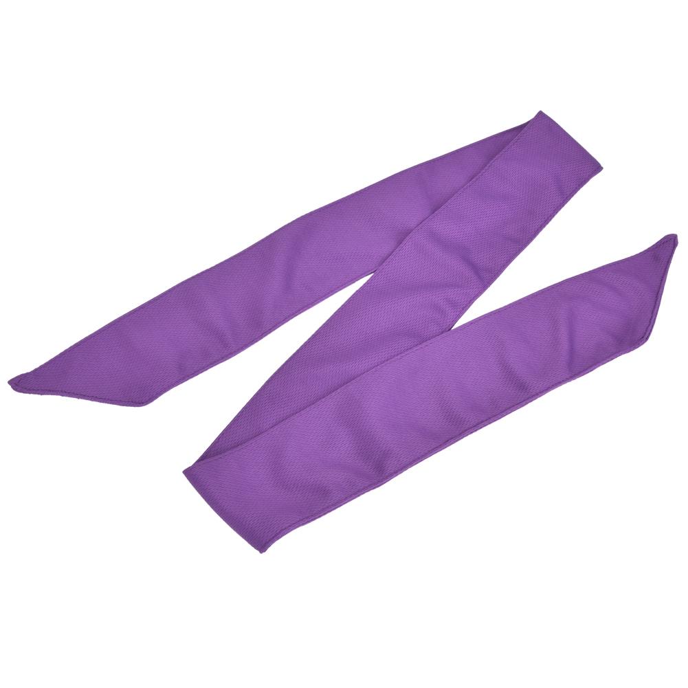 Outdoor Unisex Sport Sweatband Headband Moisture Wicking Antiperspirant for Running Fitnesspurple Free Size
