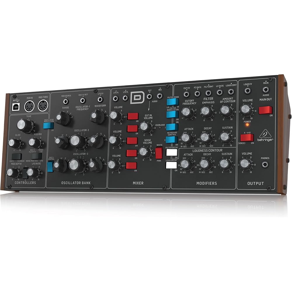 BELLINGER ANALOG SYNTHESIZER MODEL D