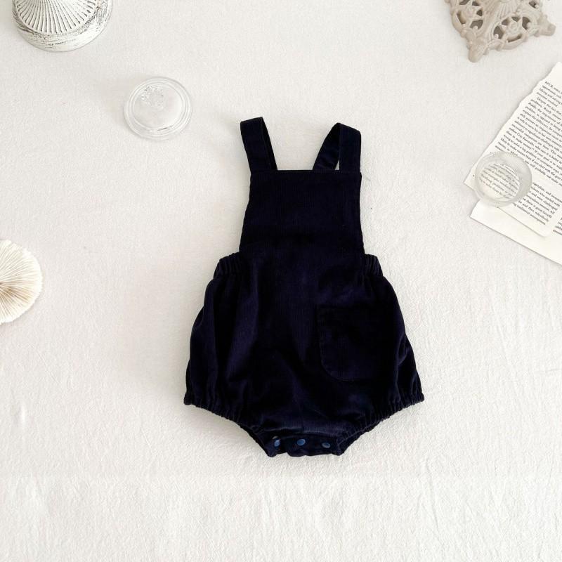 Lovely Newborn Girls Corduroy Two Piece Outfit With Cute Floral Pattern For Fall Season Pants,100cm