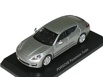 Kyosho Porsche Minicar Collection 5 Circle K Sunkus Limited Panamera Turbo Einzelstück 1/64 (Silber)