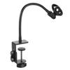 PATIKIL 30cm Goose Neck Desk Microphone Stand Universal C-Clamp Flexible Microphone Arm Clip 28-40mm Range for Streaming Podcasts Radio Lectures
