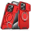 Shockproof Heavy Hard Case with Stand for iPhone 16 Pro Max 15 Pro Max 14 Pro Max