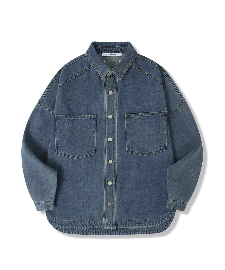 AVANDRESS Buko Pocket Denim Shirt Washing - 3Col