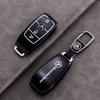 Suede Leather Car Key Case For Mercedes Benz E Class W213 W205 E200 E260 E300 E320 AMG CLA 2018 2019 2020 Remote Fob Shell Case PJ1