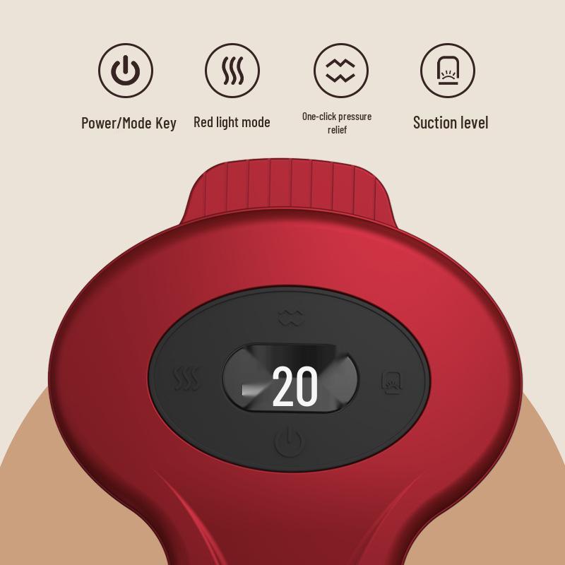 High Suction Electric Gua Sha & Acupoint Massager Set